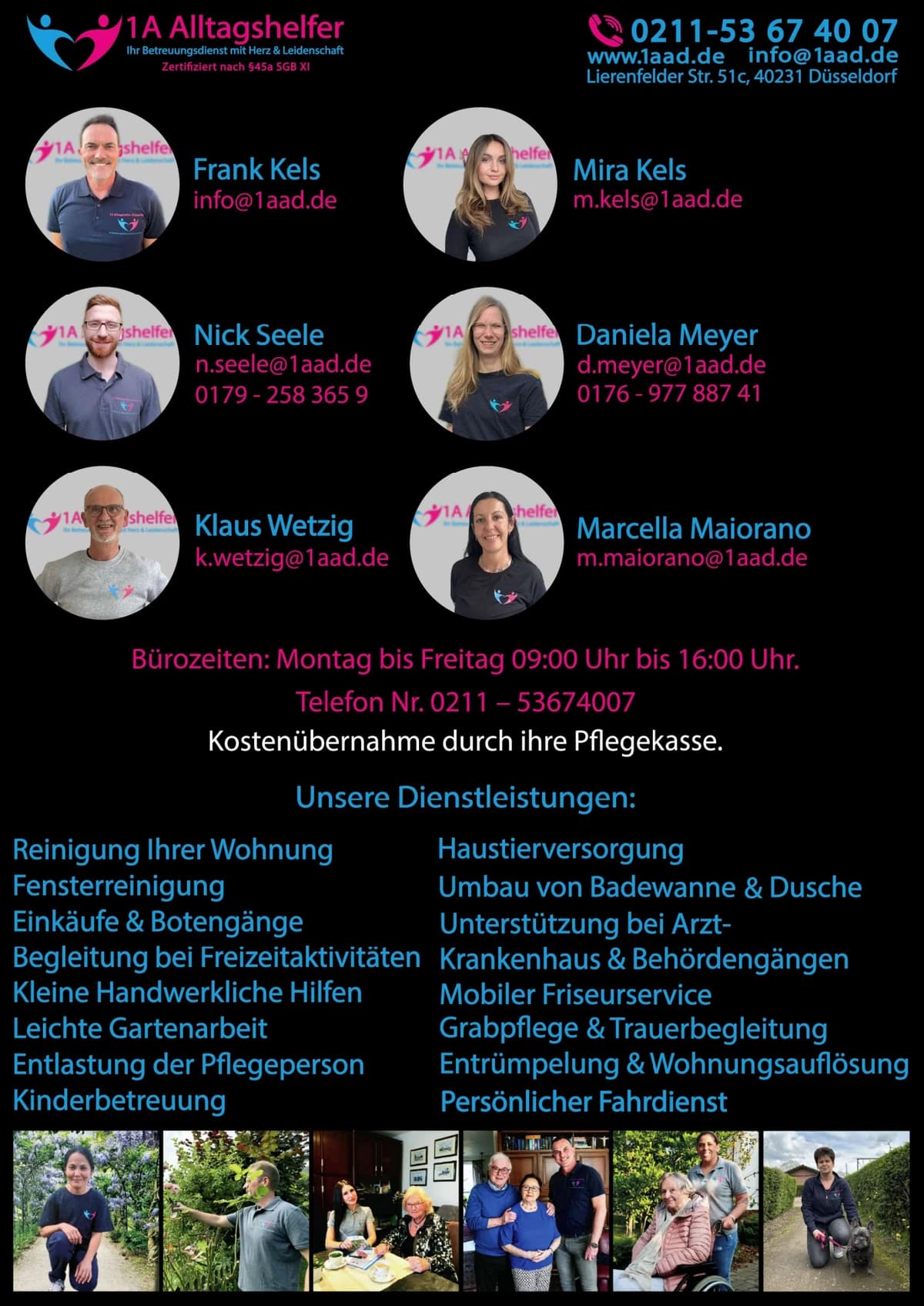Vorschau: Team und Service