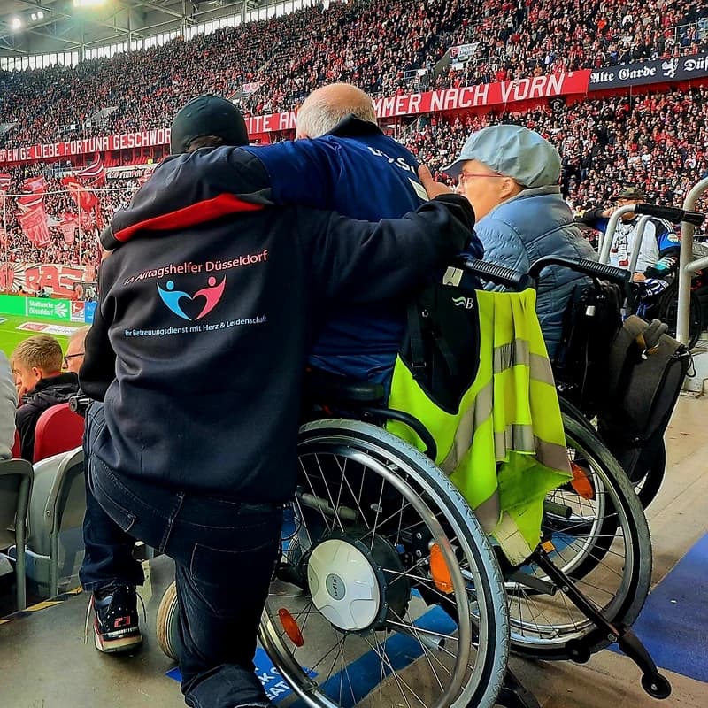 Team-Foto im Einsatz